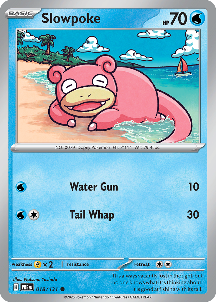 Slowpoke Pokémon card