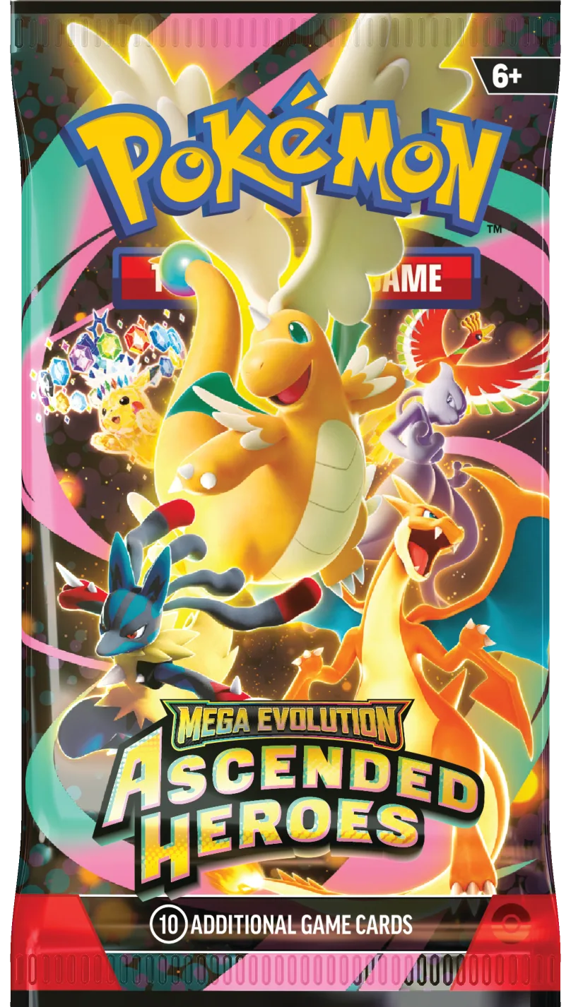 Pokémon Ascended Heroes booster pack